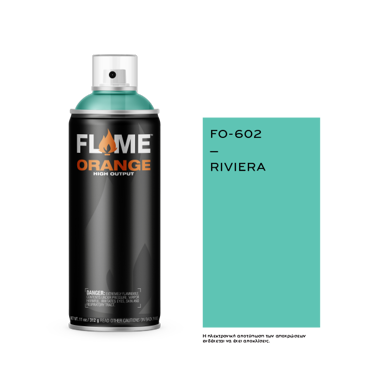 Spray Flame Orange 400ml, Riviera